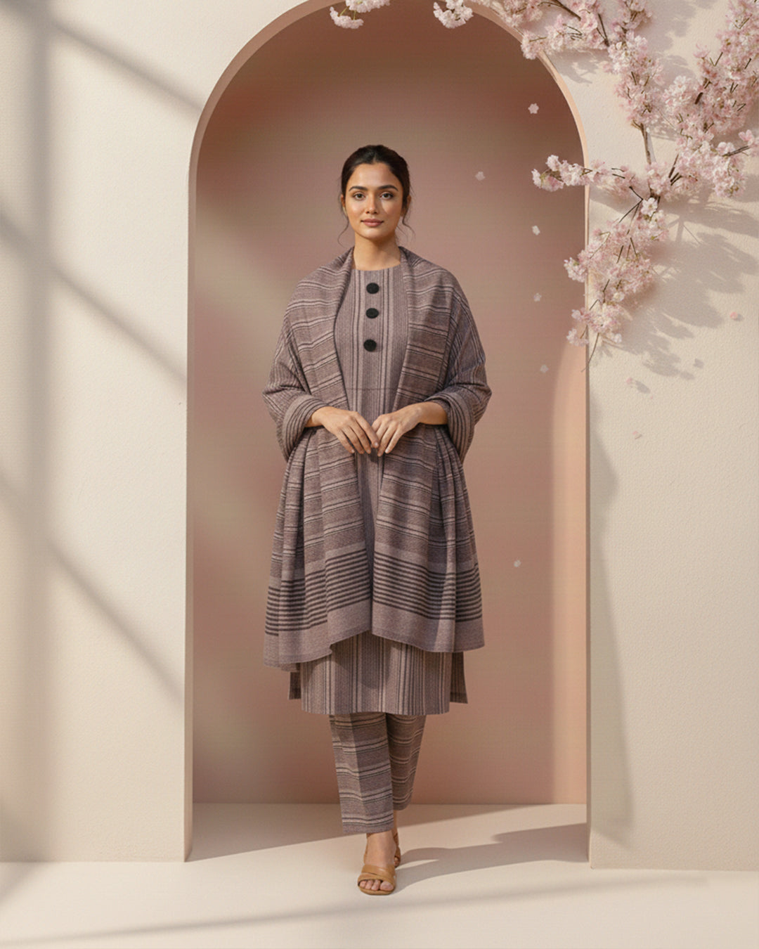 Khaadi Cotton Self Print