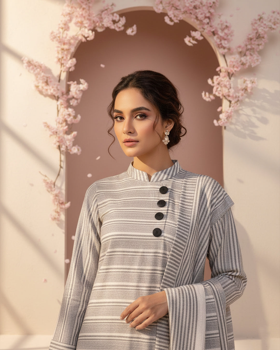 Khaadi Cotton Self Print