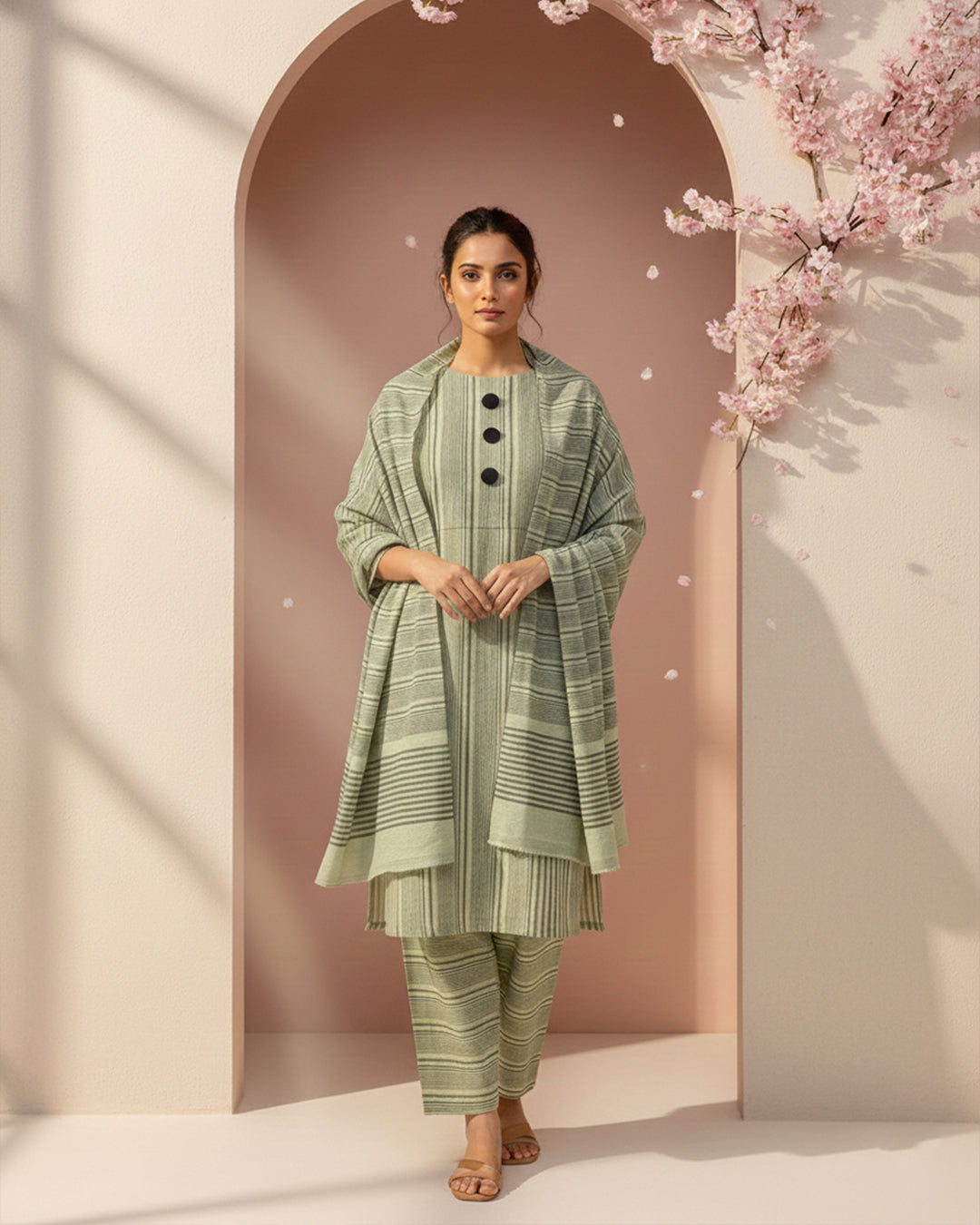 Khaadi Cotton Self Print