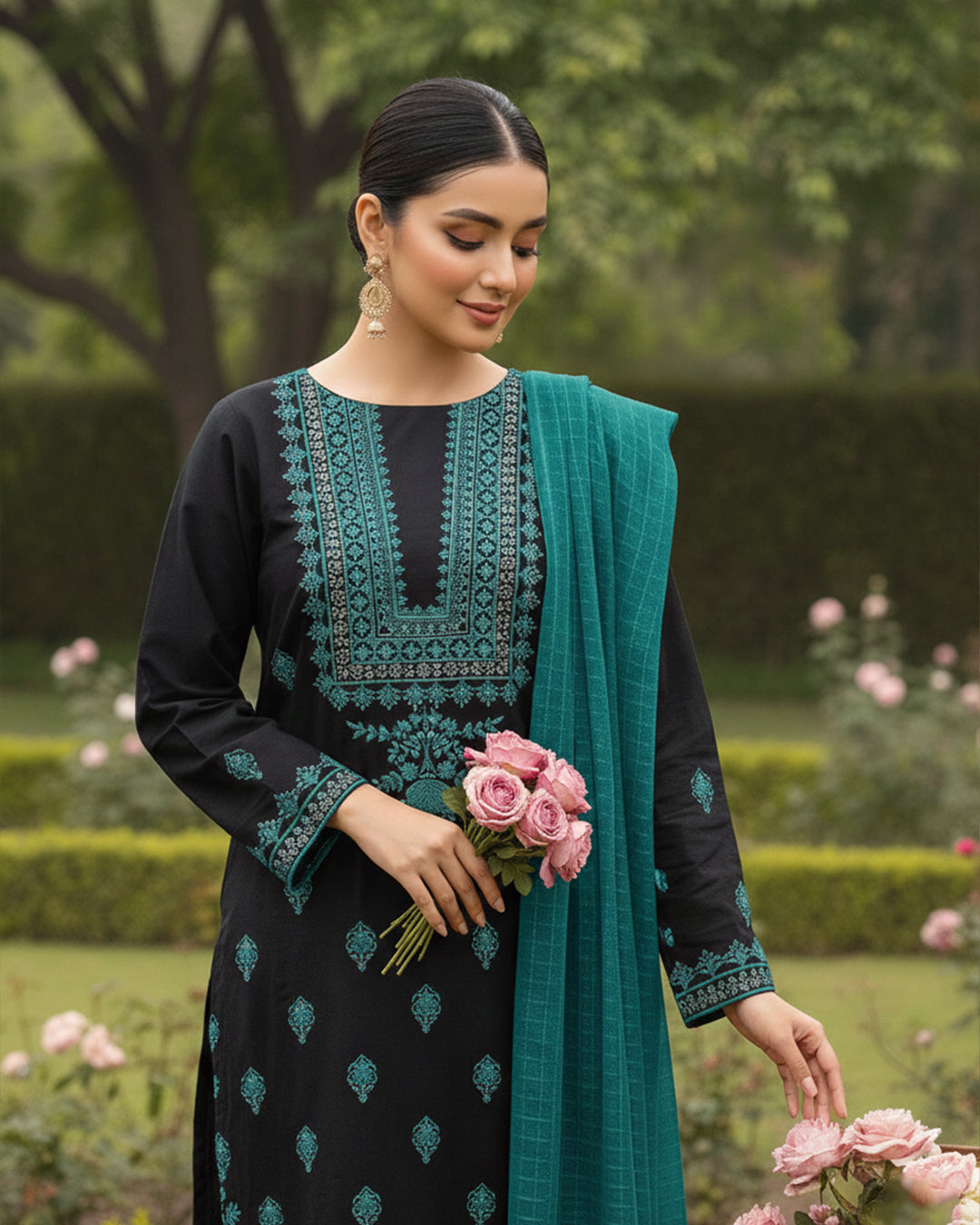 Cotton Ari Work Embroidery