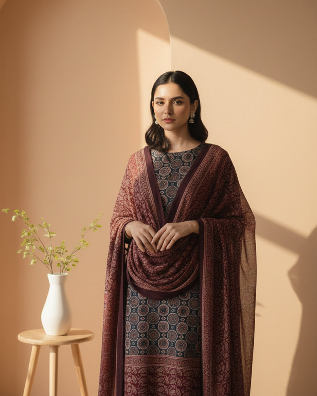 Shamooz Silk Digital Print