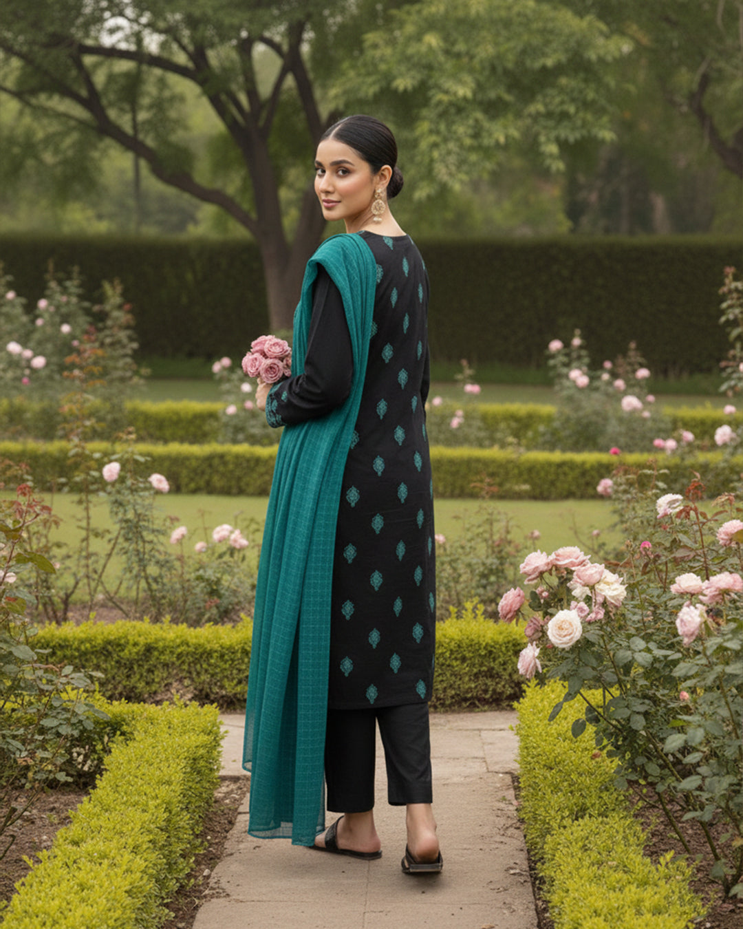 Cotton Ari Work Embroidery