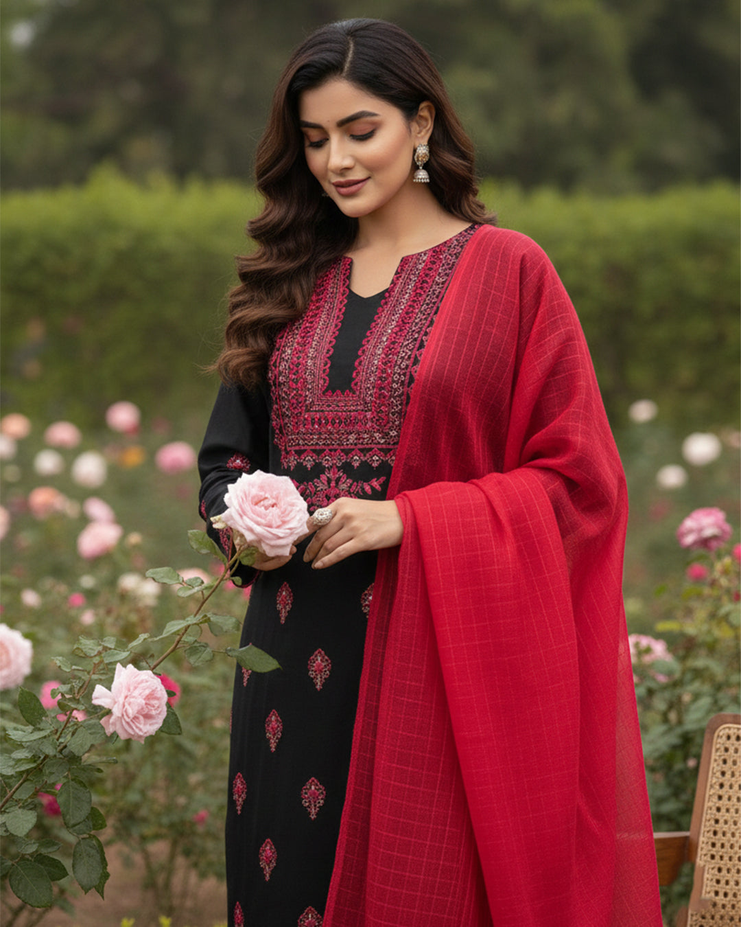 Cotton Ari Work Embroidery