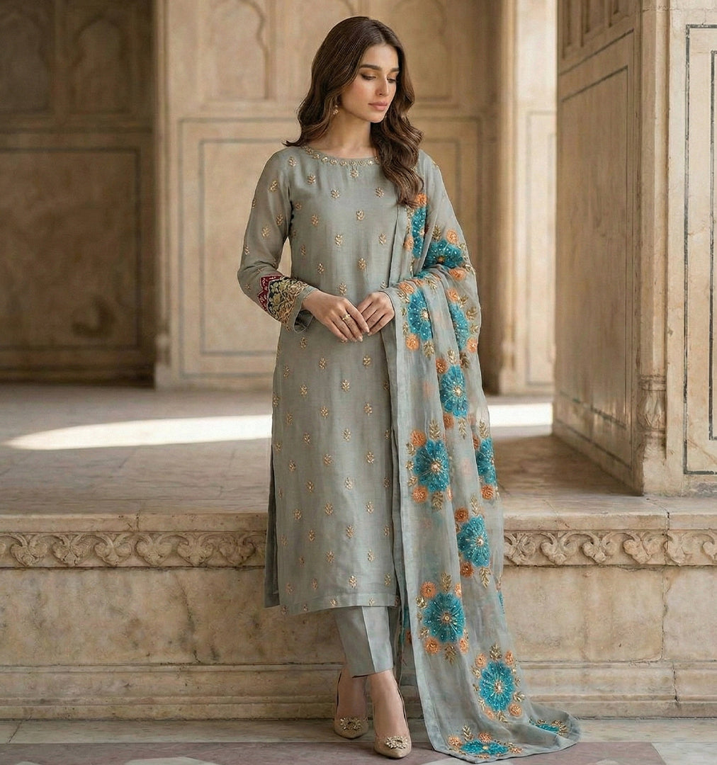 Handmade LCD Gotta Organza