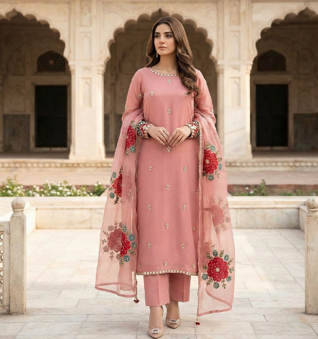 Handmade LCD Gotta Organza