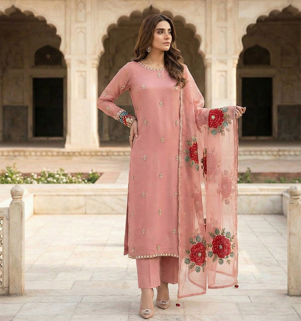 Handmade LCD Gotta Organza