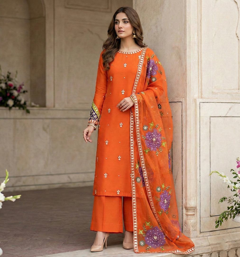 Handmade LCD Gotta Organza