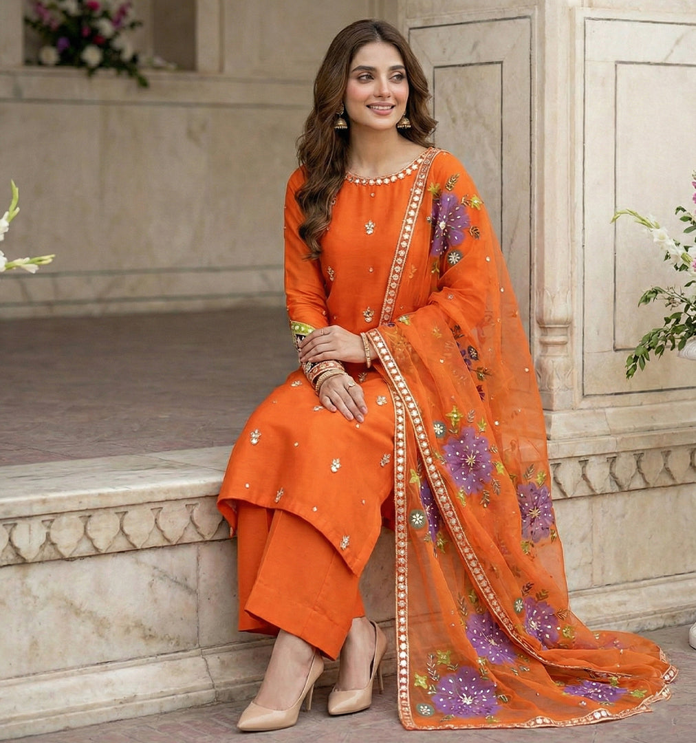 Handmade LCD Gotta Organza