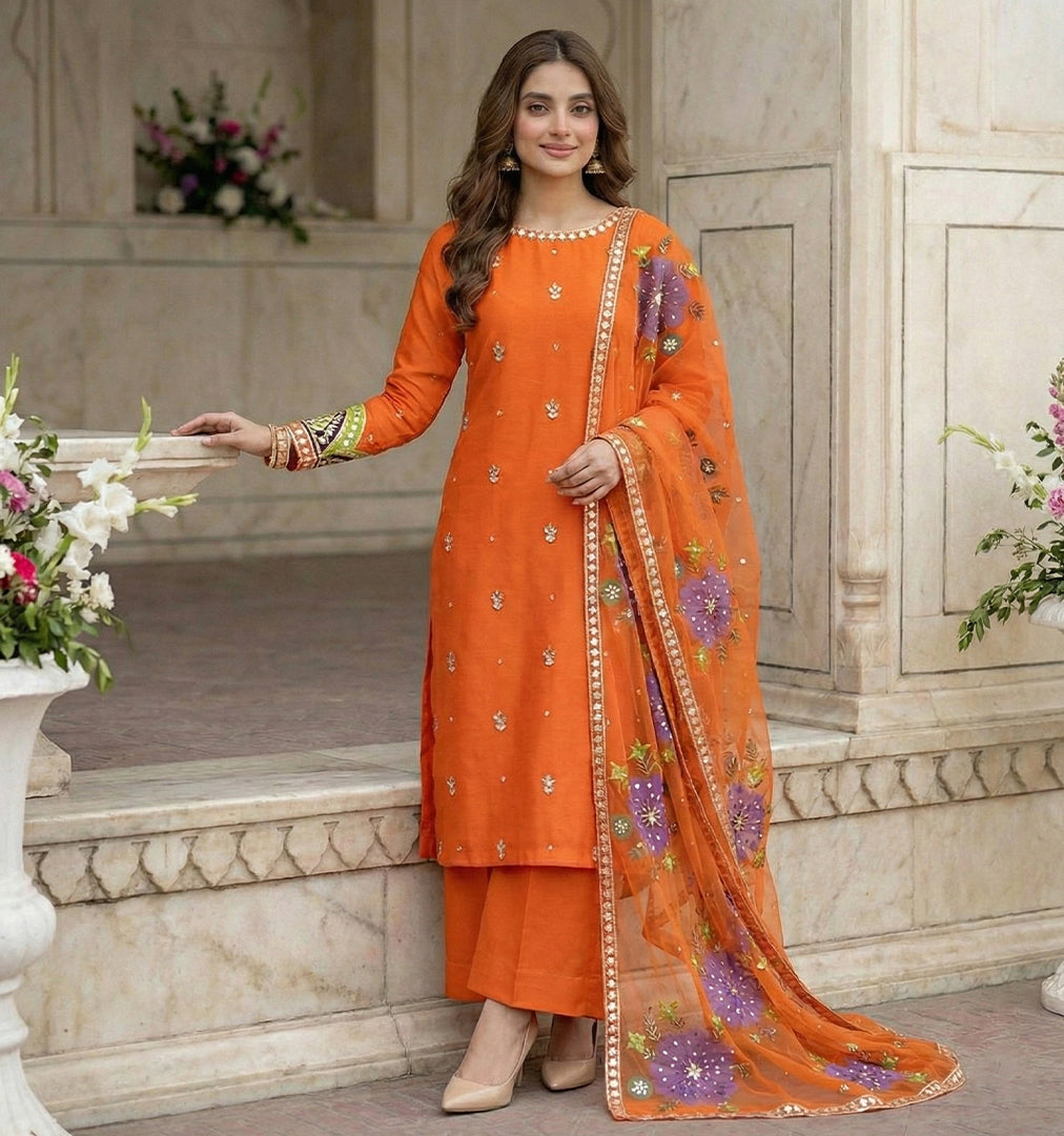 Handmade LCD Gotta Organza