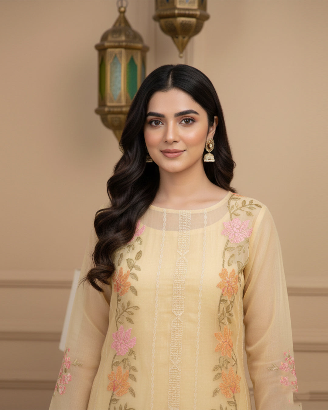 Paper Cotton Embroidered