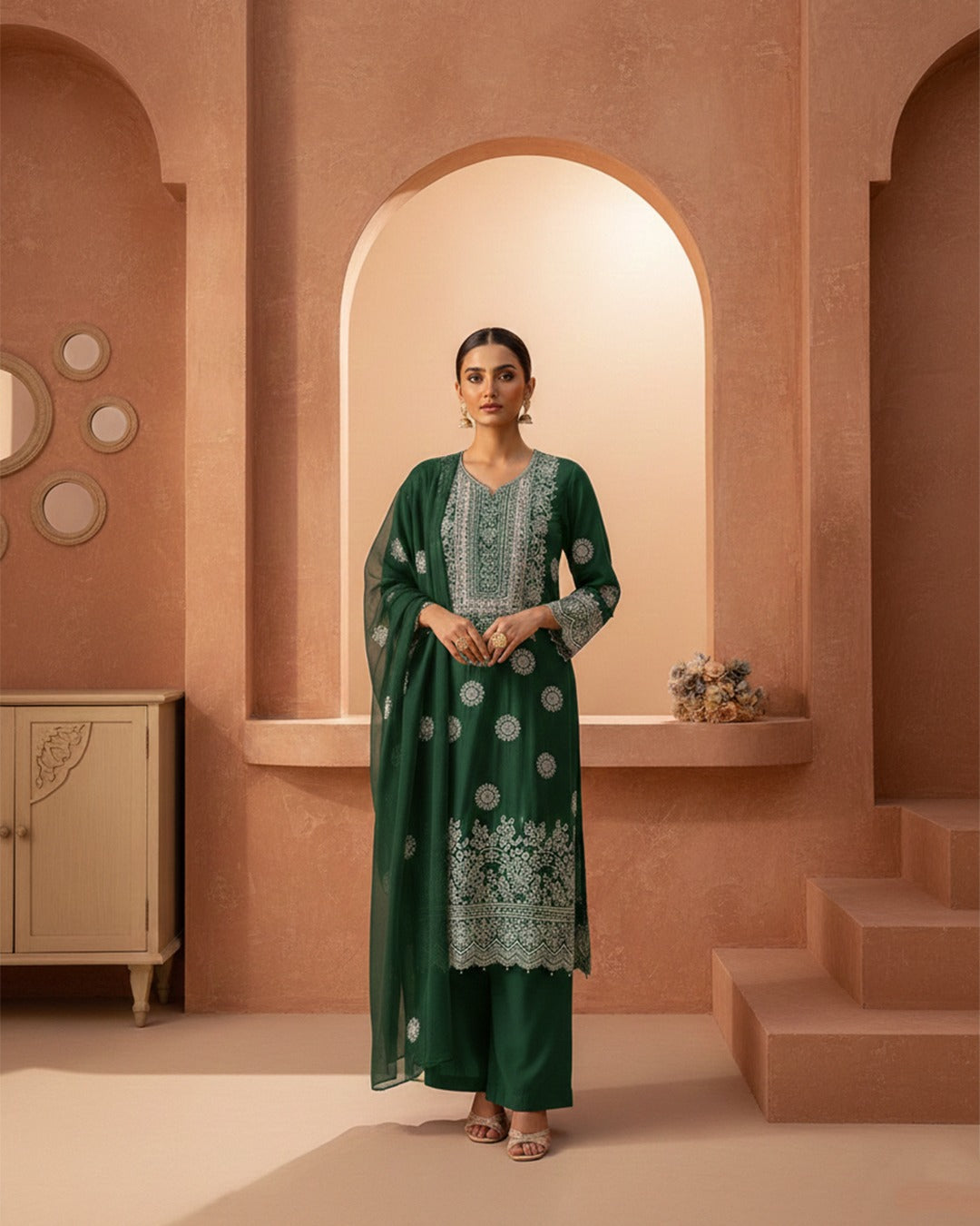 Bamber Chiffon Shadow & Mirror