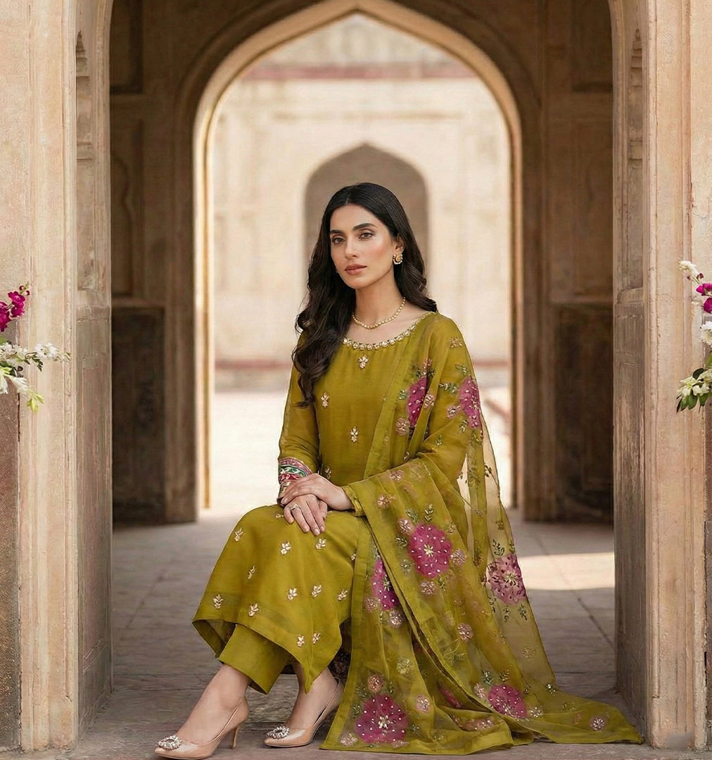 Handmade LCD Gotta Organza