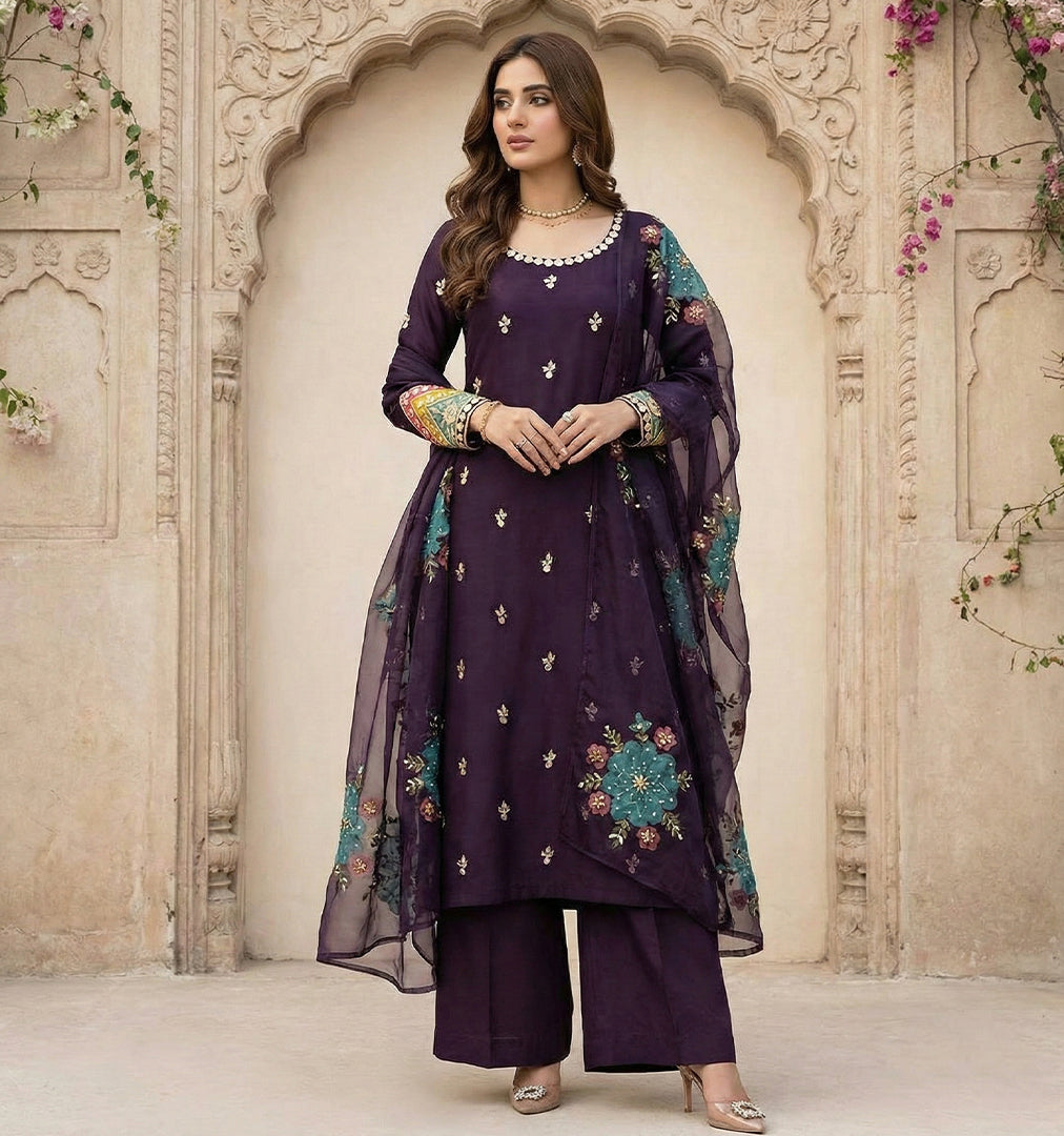 Handmade LCD Gotta Organza