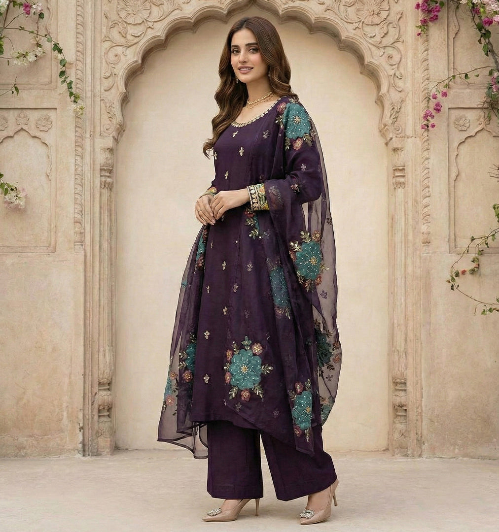 Handmade LCD Gotta Organza