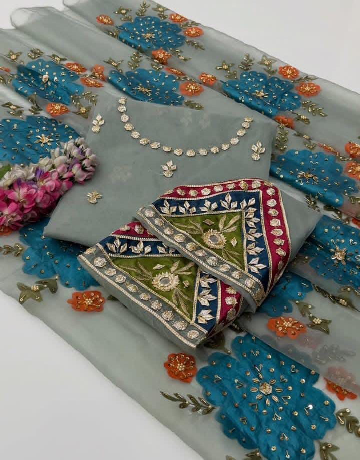 Handmade LCD Gotta Organza