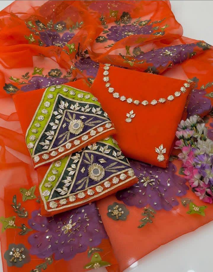 Handmade LCD Gotta Organza