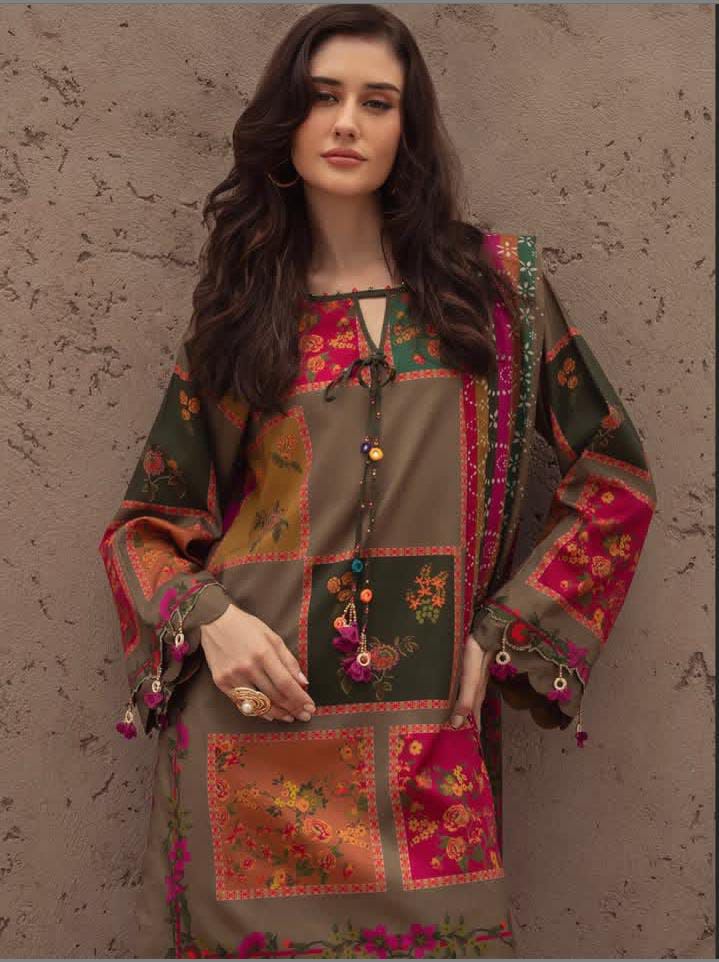 Shamooz Silk Digital Print