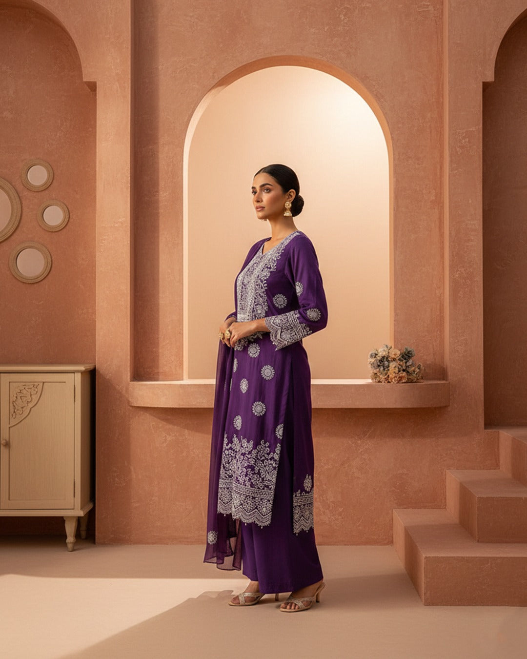 Bamber Chiffon Shadow & Mirror