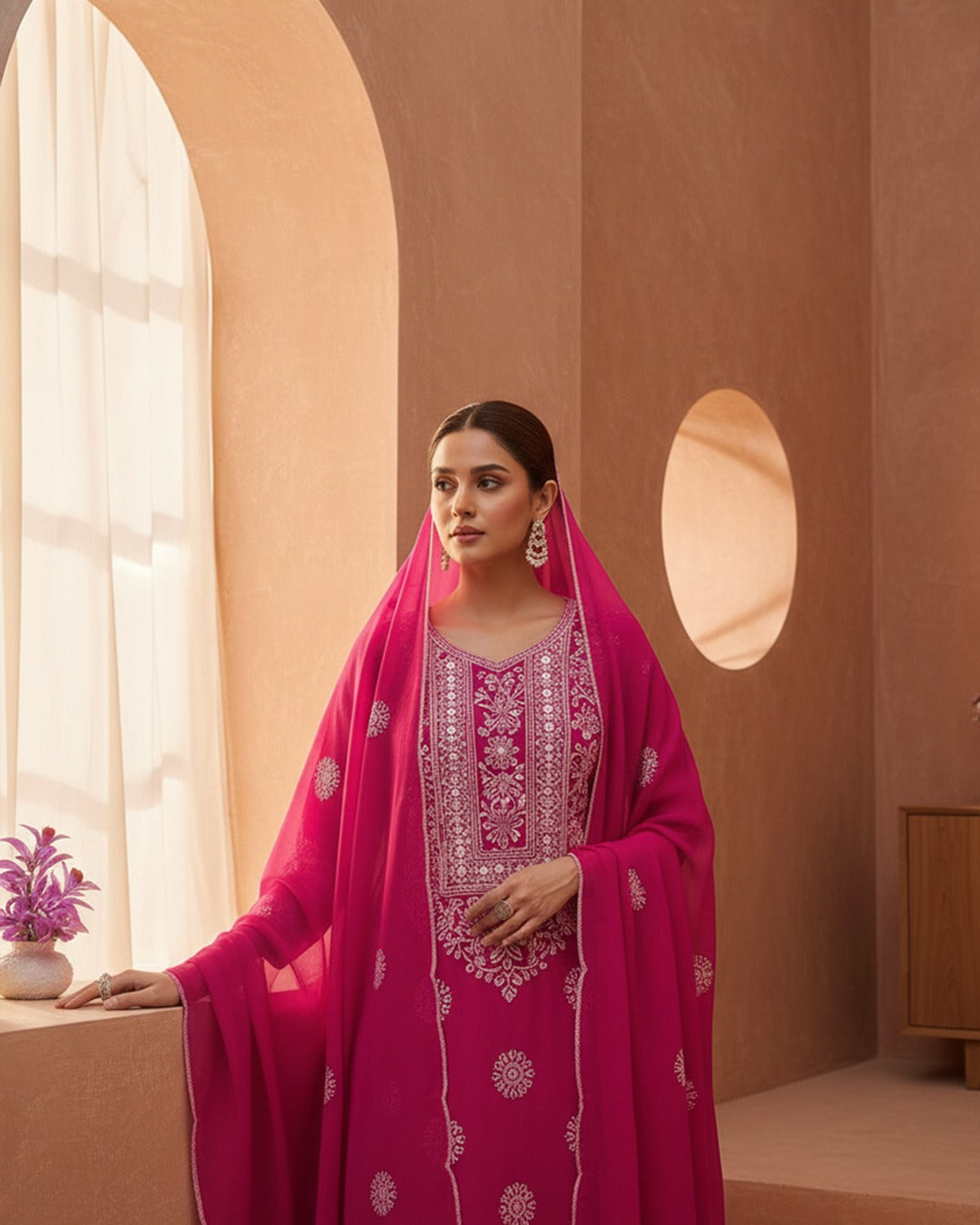 Bamber Chiffon Shadow & Mirror