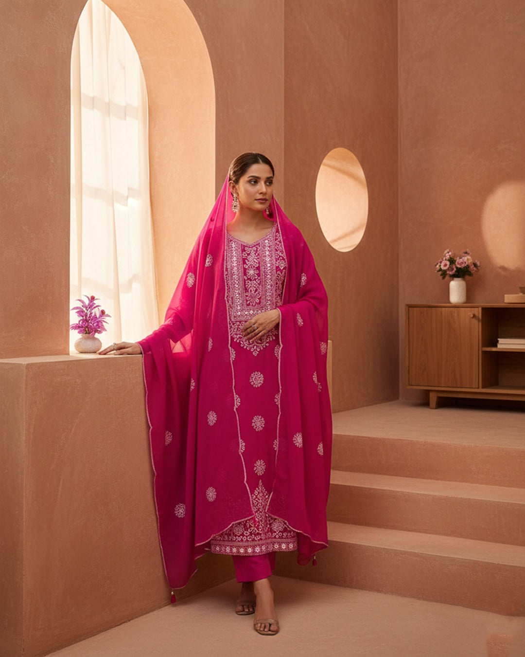 Bamber Chiffon Shadow & Mirror