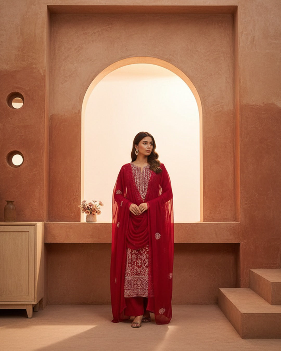 Bamber Chiffon Shadow & Mirror