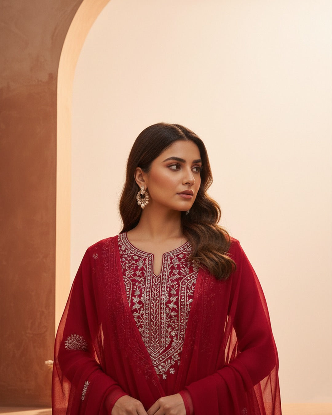 Bamber Chiffon Shadow & Mirror