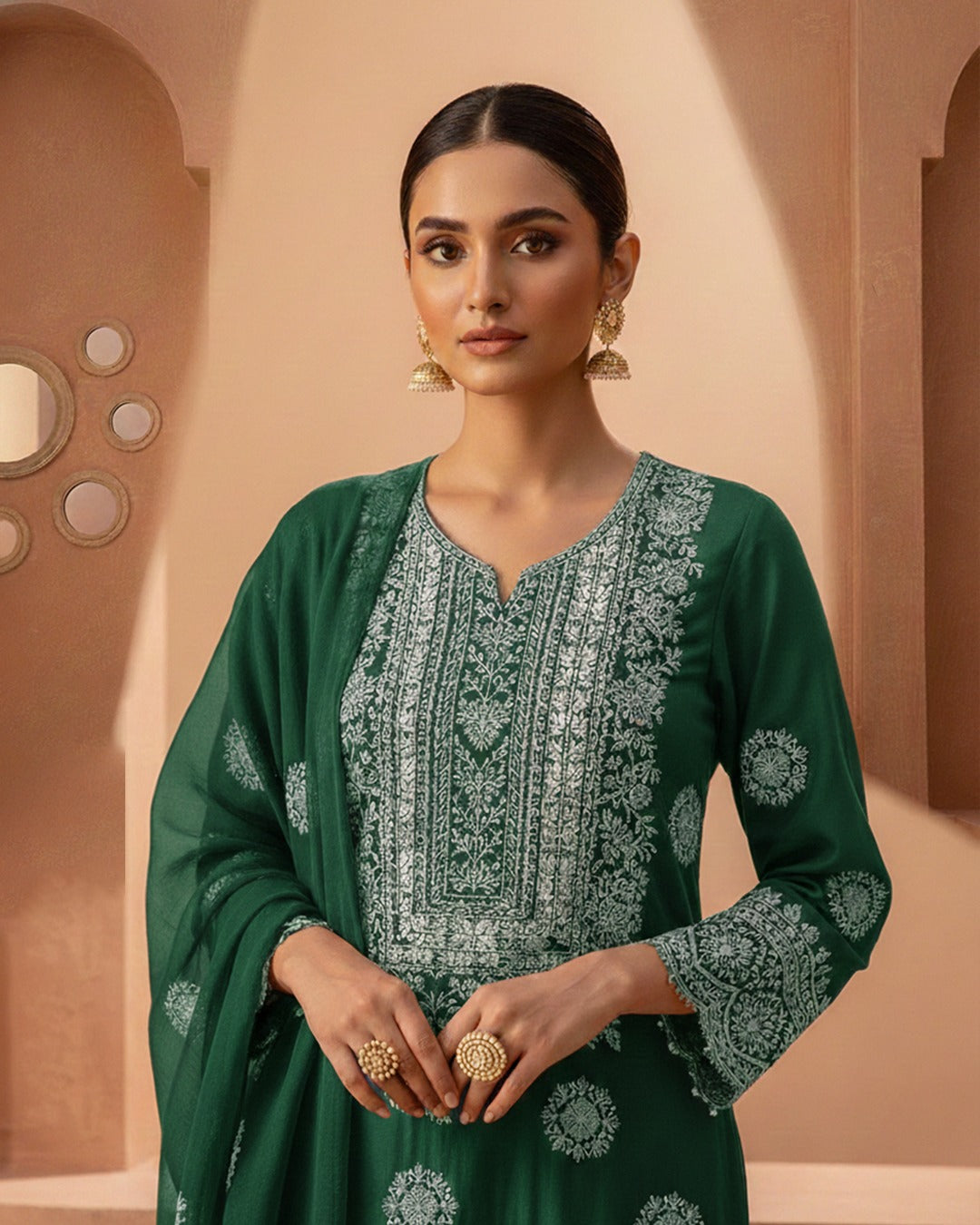 Bamber Chiffon Shadow & Mirror