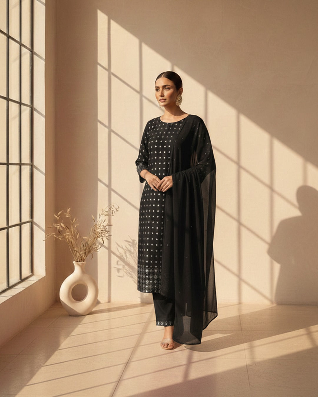 Mukesh Luxe Handmade Chiffon