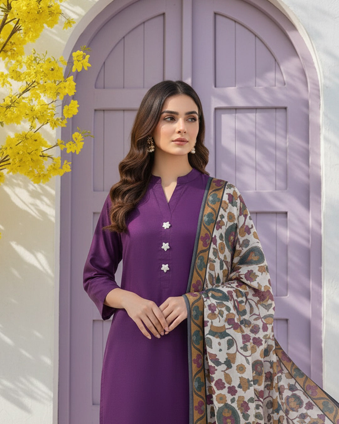 Swiss Shawl Printed Essence