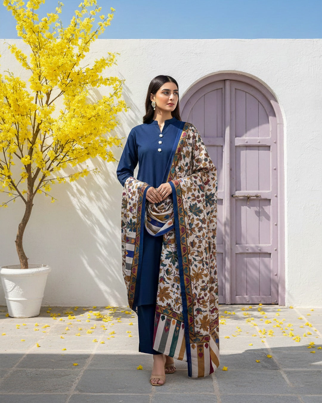 Swiss Shawl Printed Essence