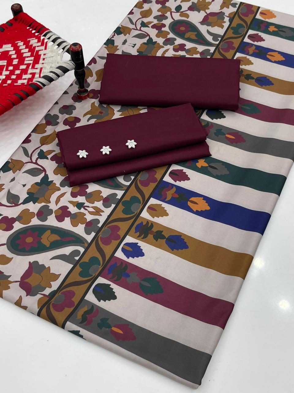 Swiss Shawl Printed Essence