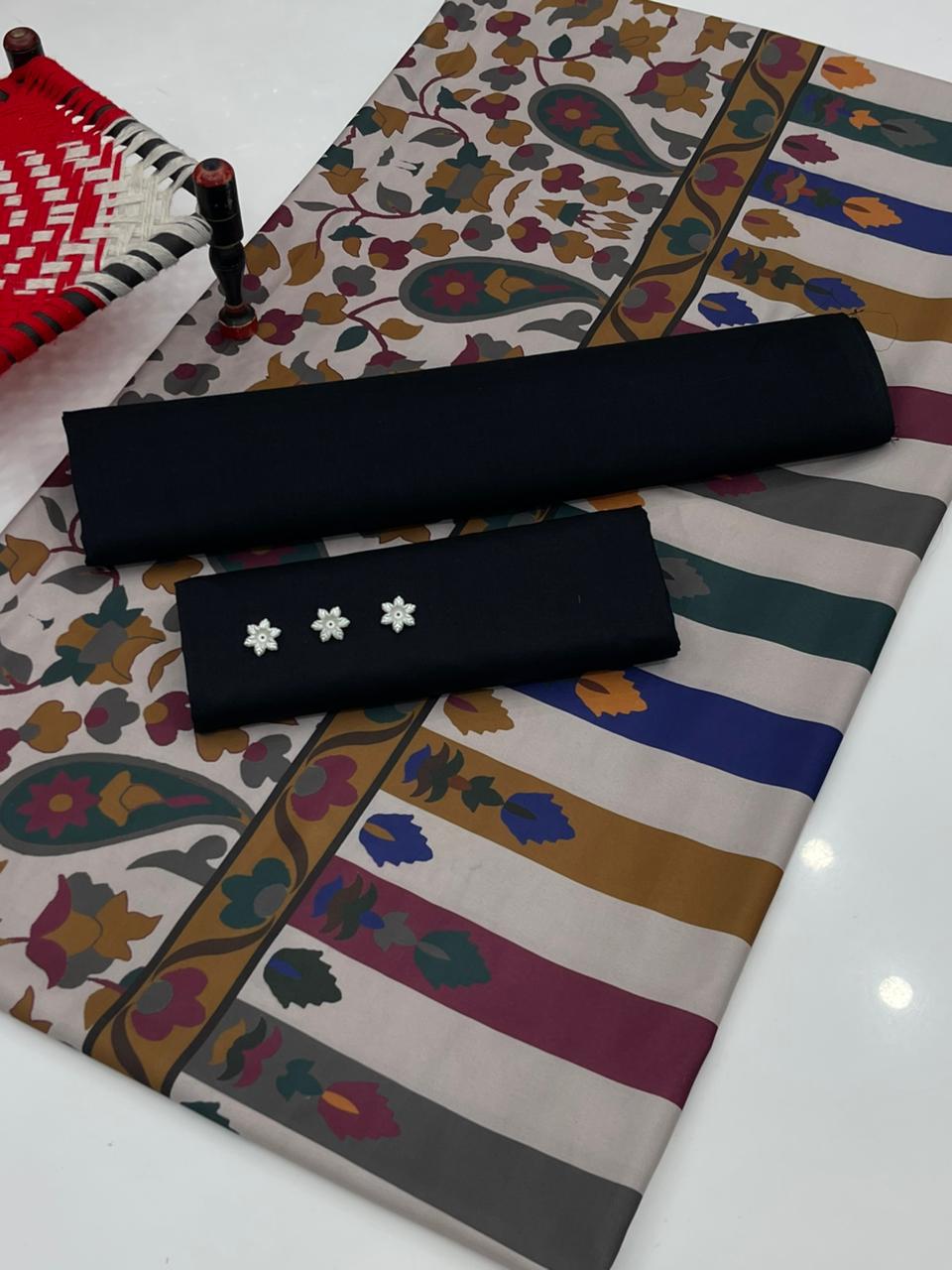 Swiss Shawl Printed Essence