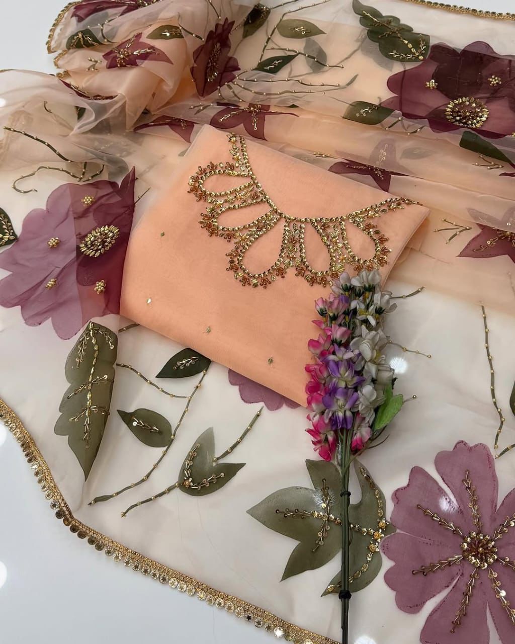 The Organza Opulence