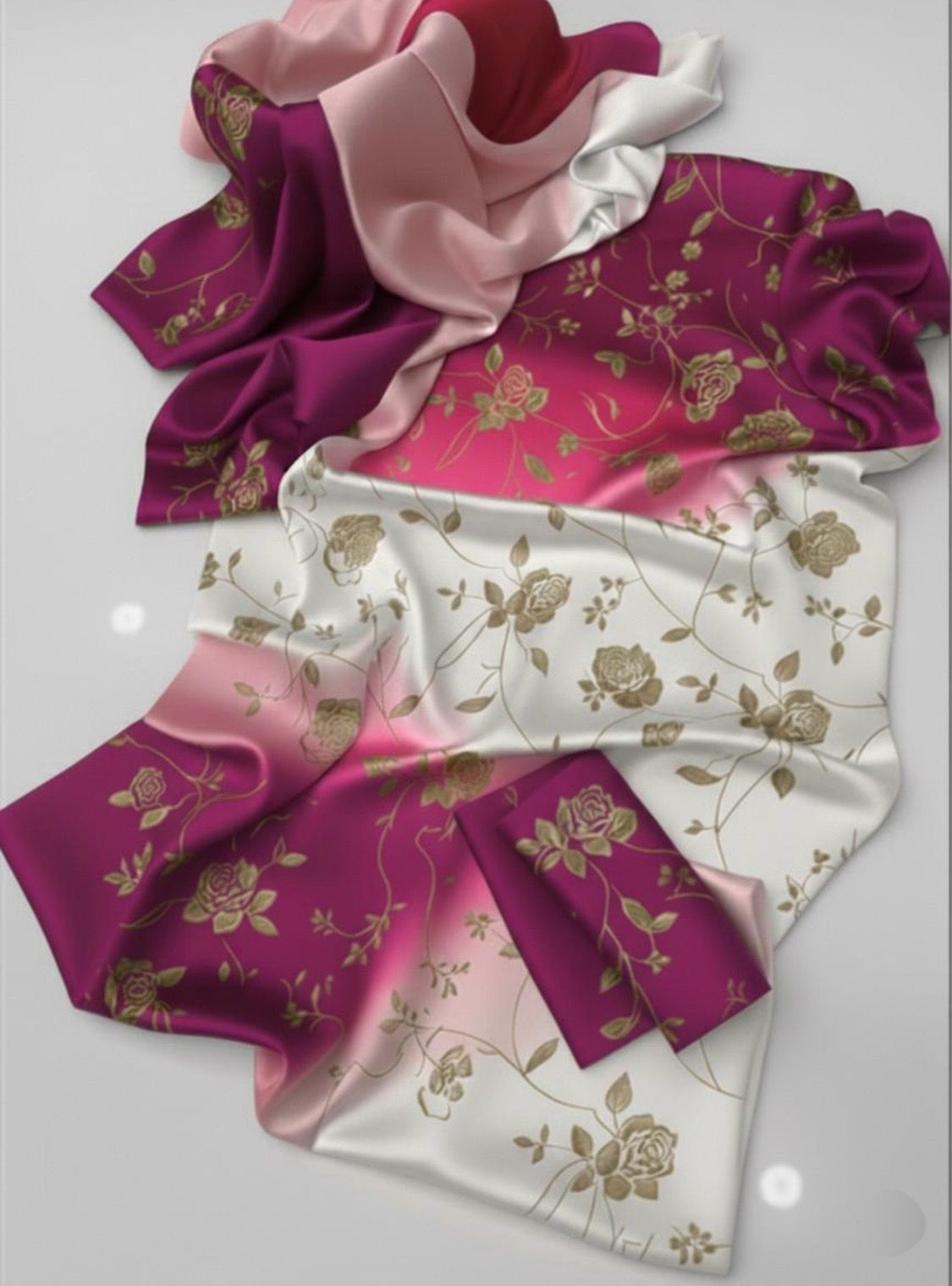 Shamoz Silk Digital Print 3-PC
