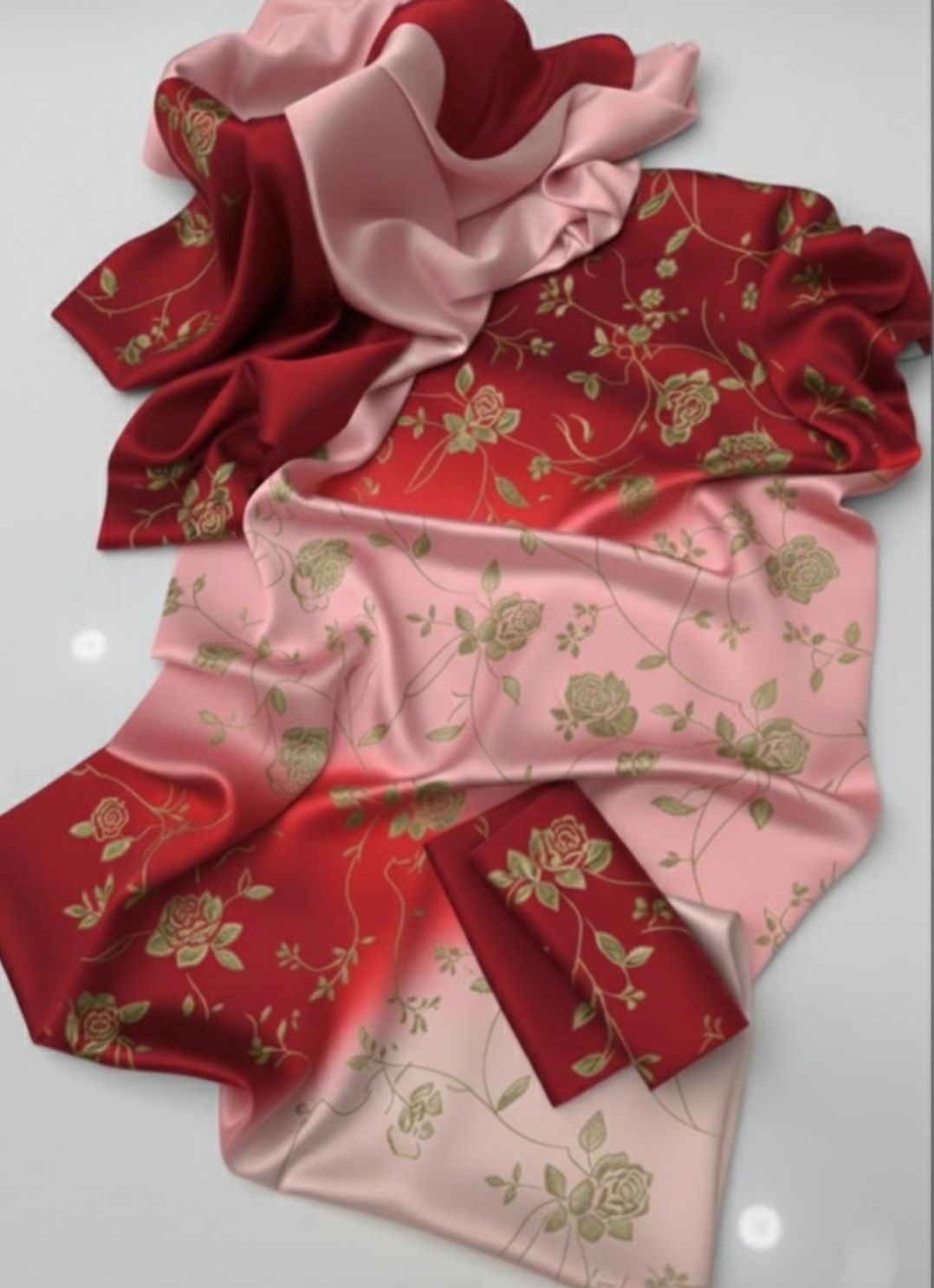 Shamoz Silk Digital Print 3-PC